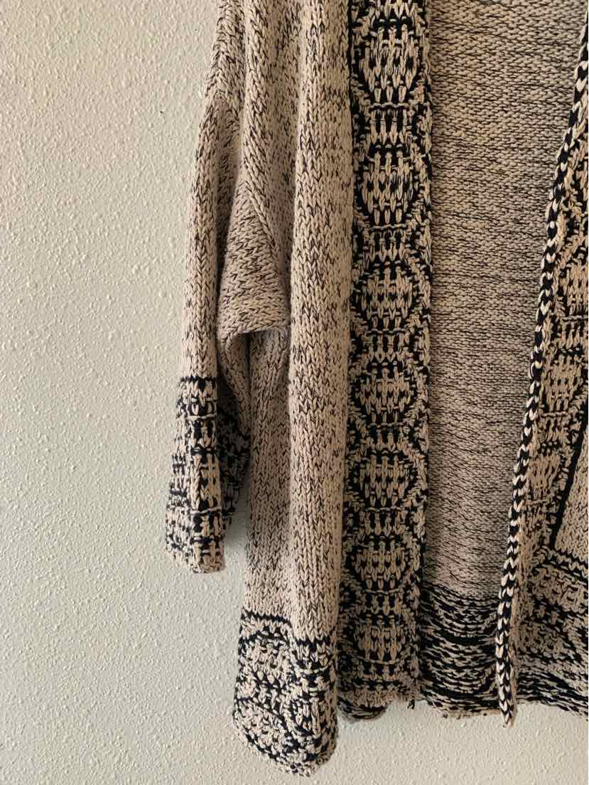 Sigrid Olsen black and cream Size XS Cardigan