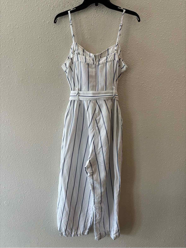 Rails White and Blue Size L Jumpsuit