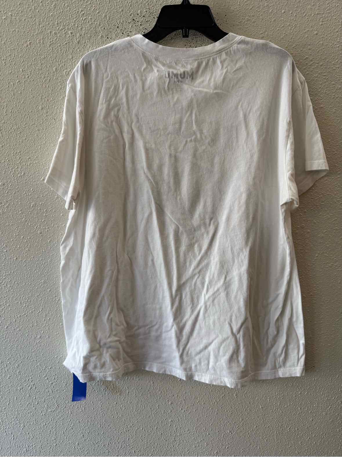Show Me Your MuMu White and Tan Size L T-shirt