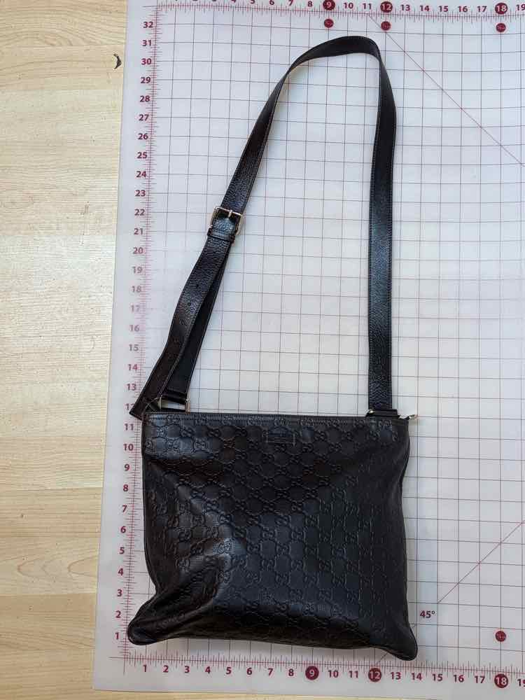 Gucci Guccissima Messenger bag Brown Handbag