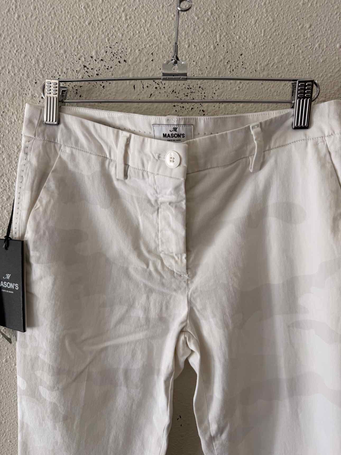 Mason's White Cameo Size 40 Pants