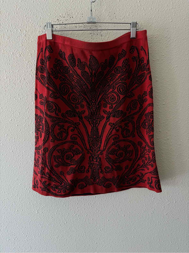 Peruvian Connection Brick Red Size L Skirt
