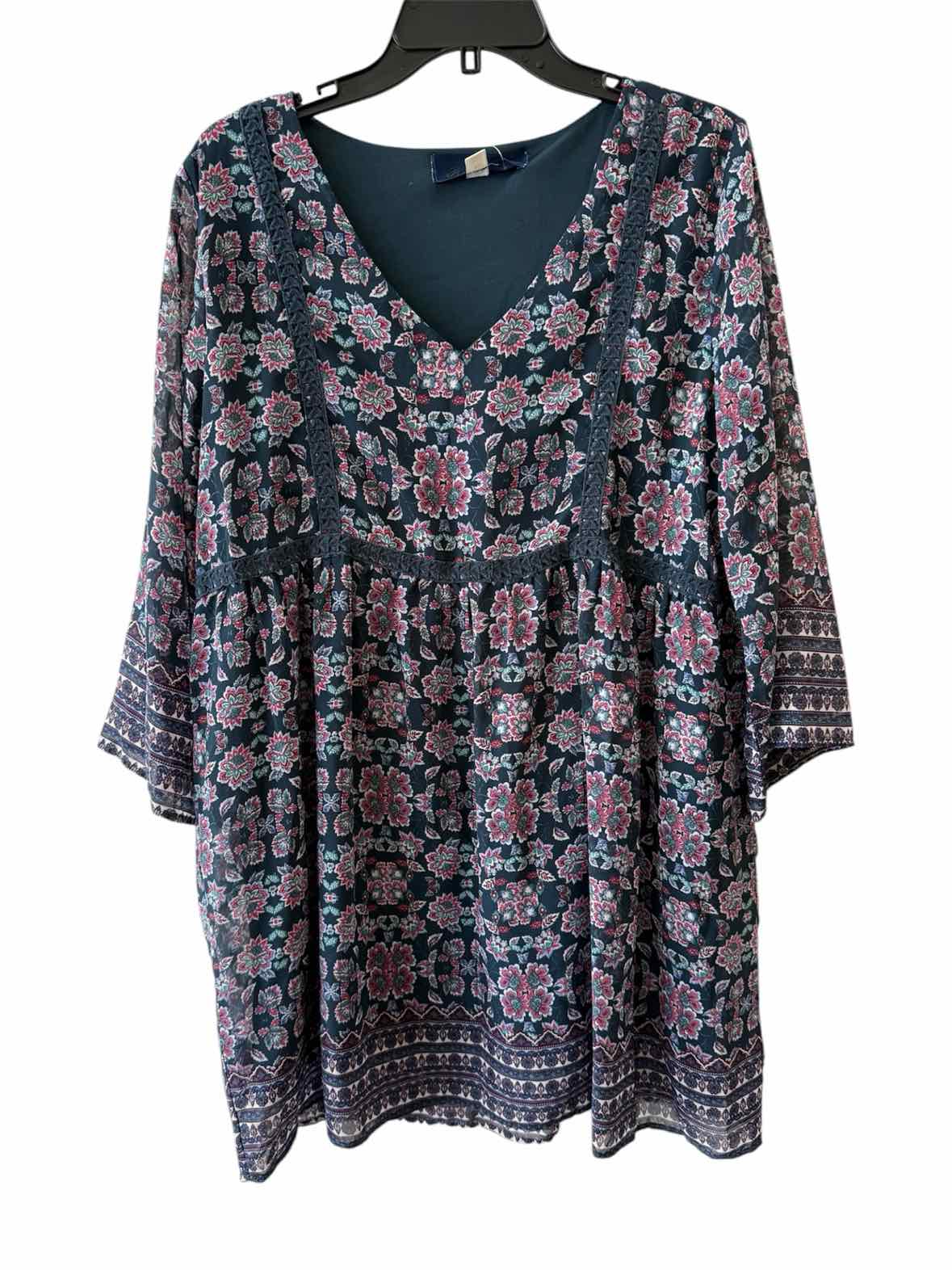 Blue Rain Navy Size XL Dress