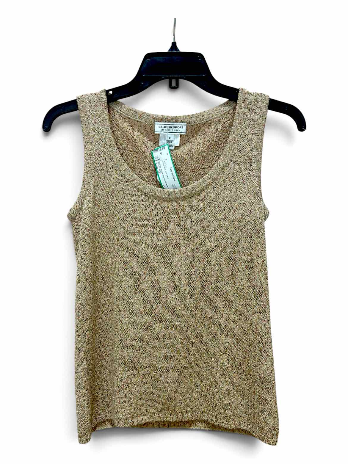St John Sport Orange Multi Size P Tank Top
