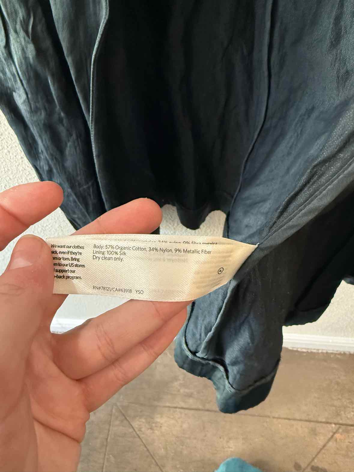 Eileen Fisher Forest Green Size M Jacket