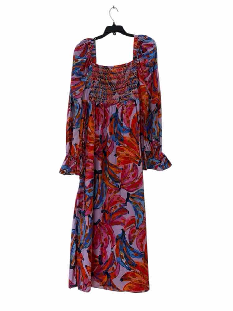 farm rio Pink and Orange Size M Dress