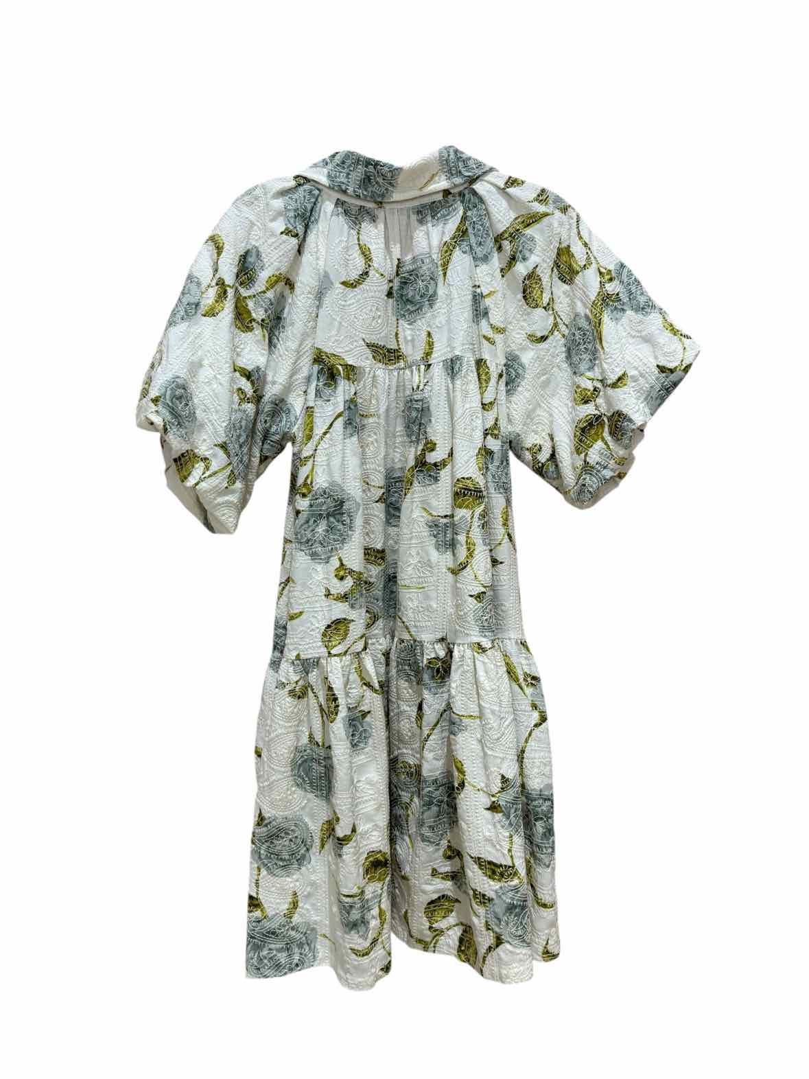 En Saison White/Blue/Green Size S Dress