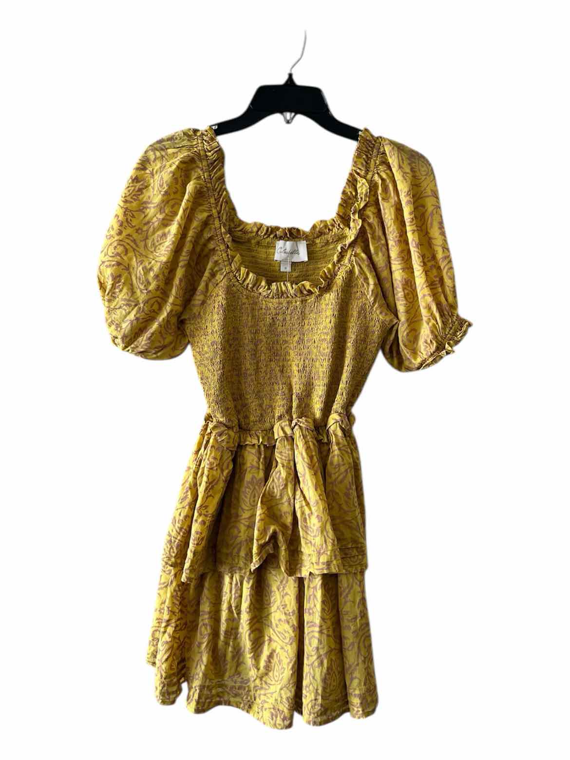cleobella Yellow and PInk Size S Dress