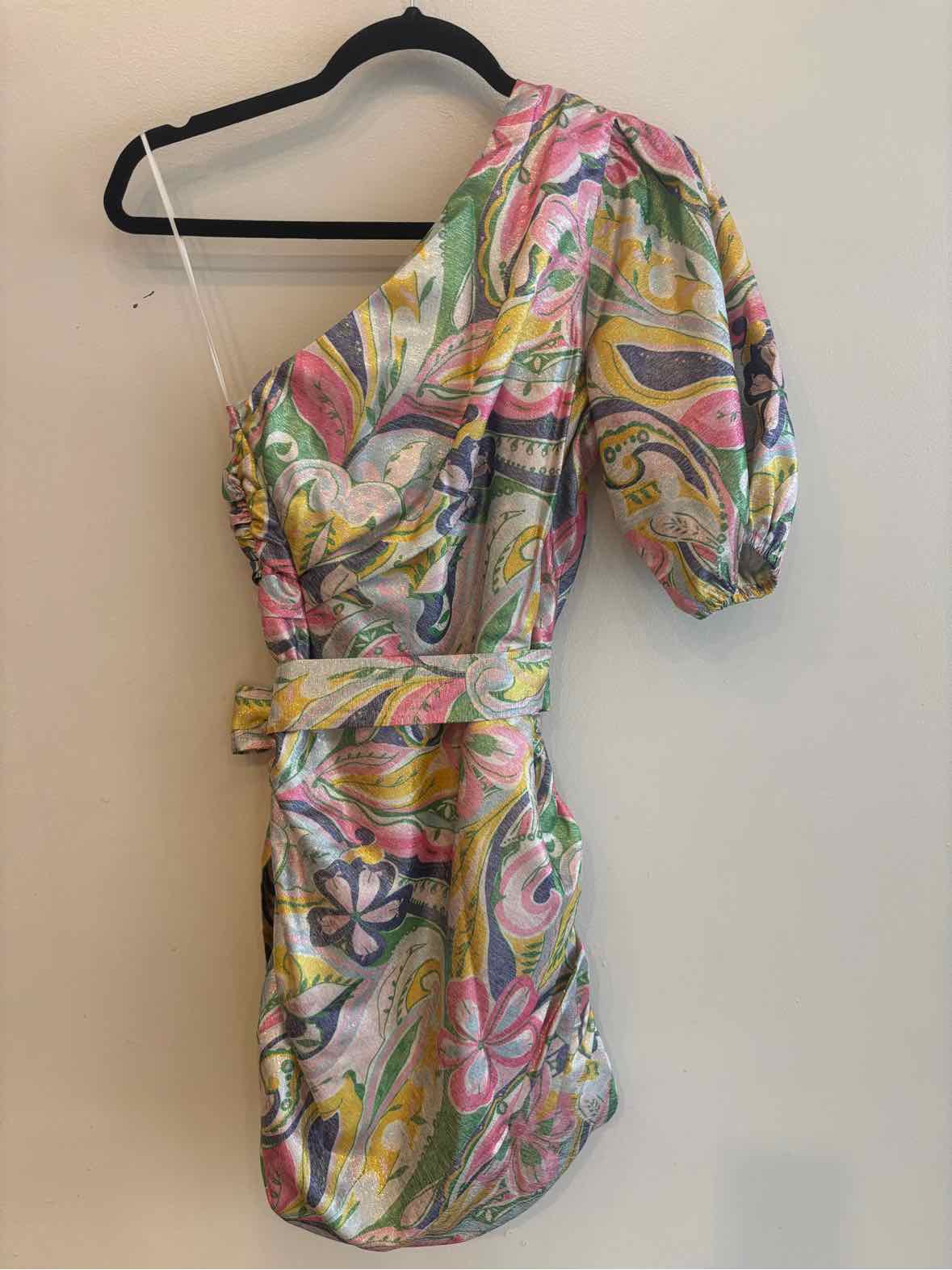 Lavender Brown Multi Size S Dress