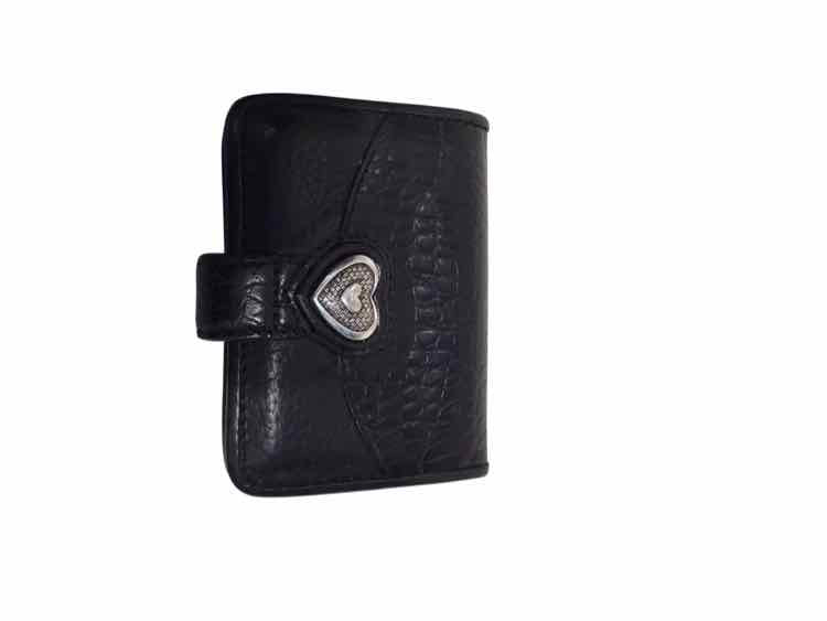 Brighton Black & Silver Wallet