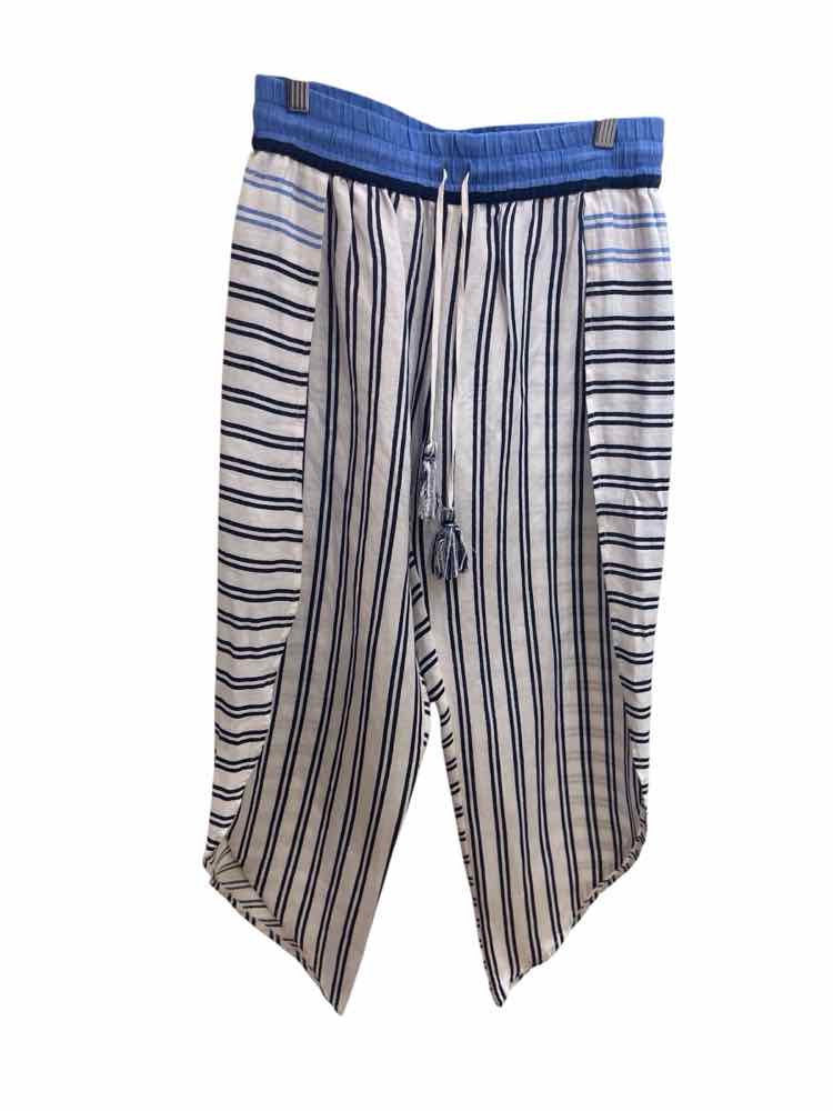 Joie White and Blue Size S Pants
