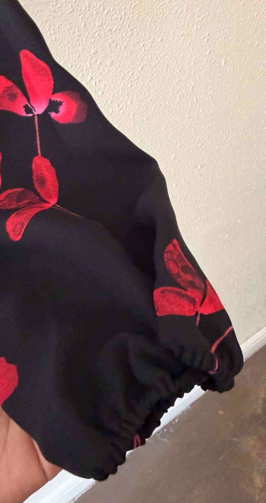 Shoshanna black and red Size 8 Dress