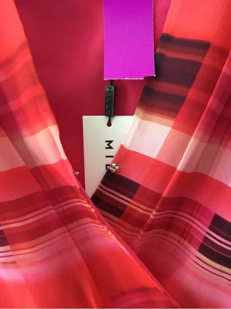 Milly Pink and Red Size 8 Dress