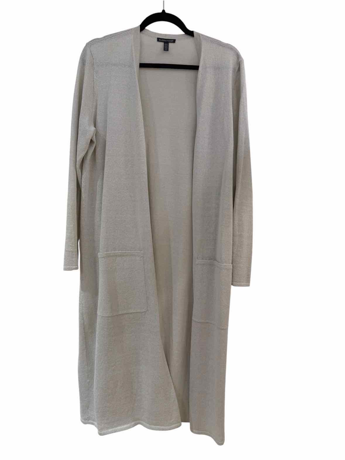 Eileen Fisher Ivory Size M Cardigan