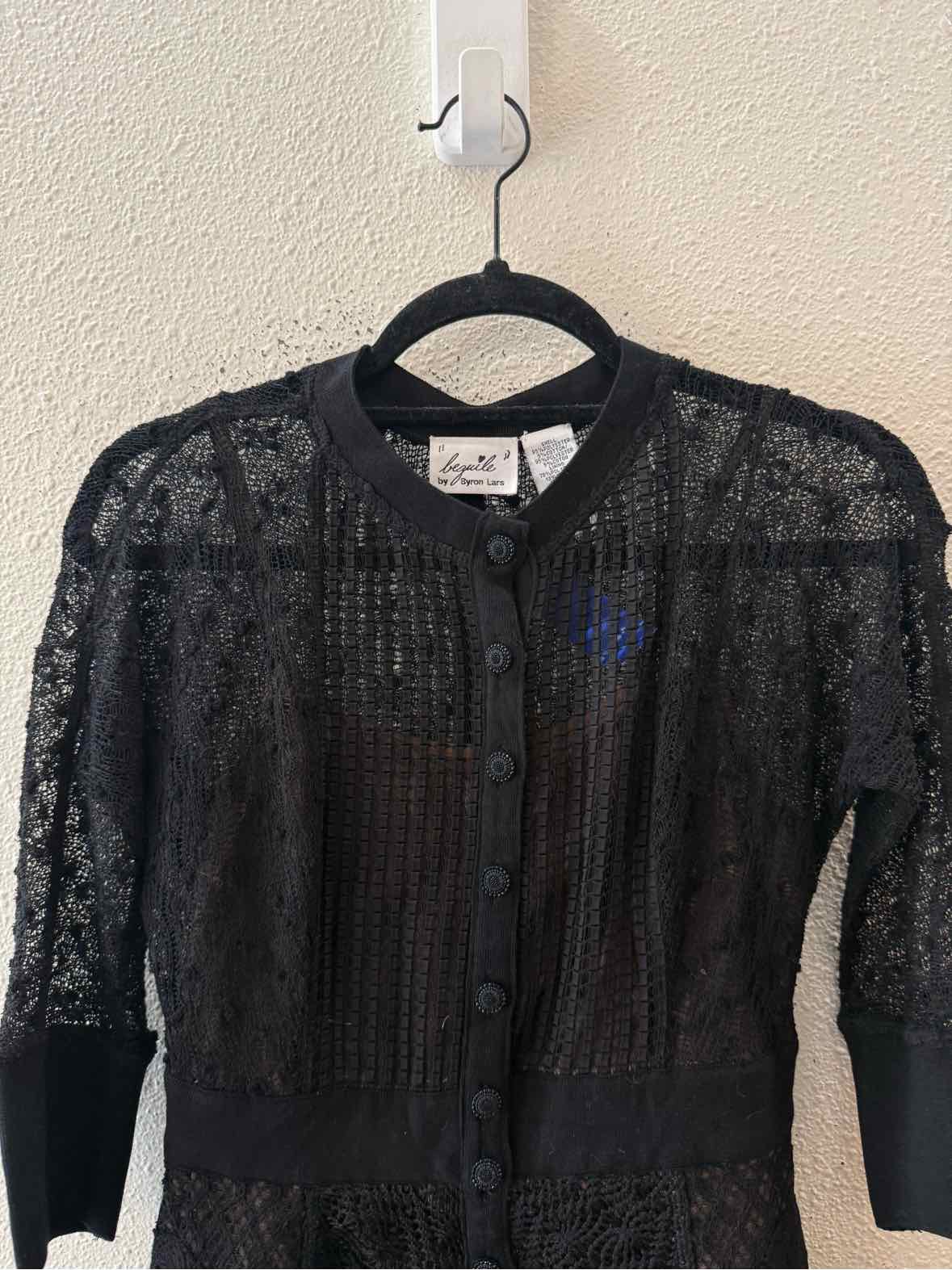 Beguile Bryon Lars Black Size 2P Dress