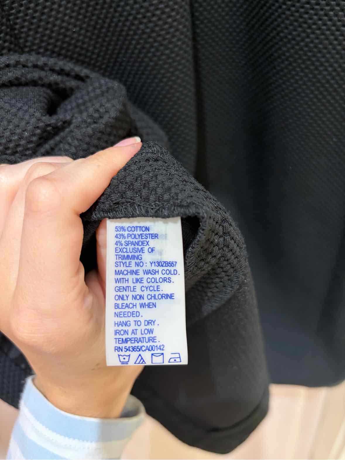 Peter Nygard Black Multi Size 14P Dress