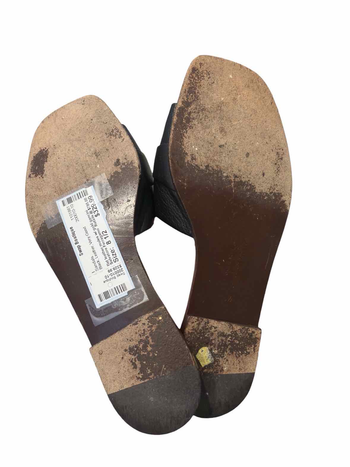 Salvatore Ferragamo Black Size 8 1/2 Sandals