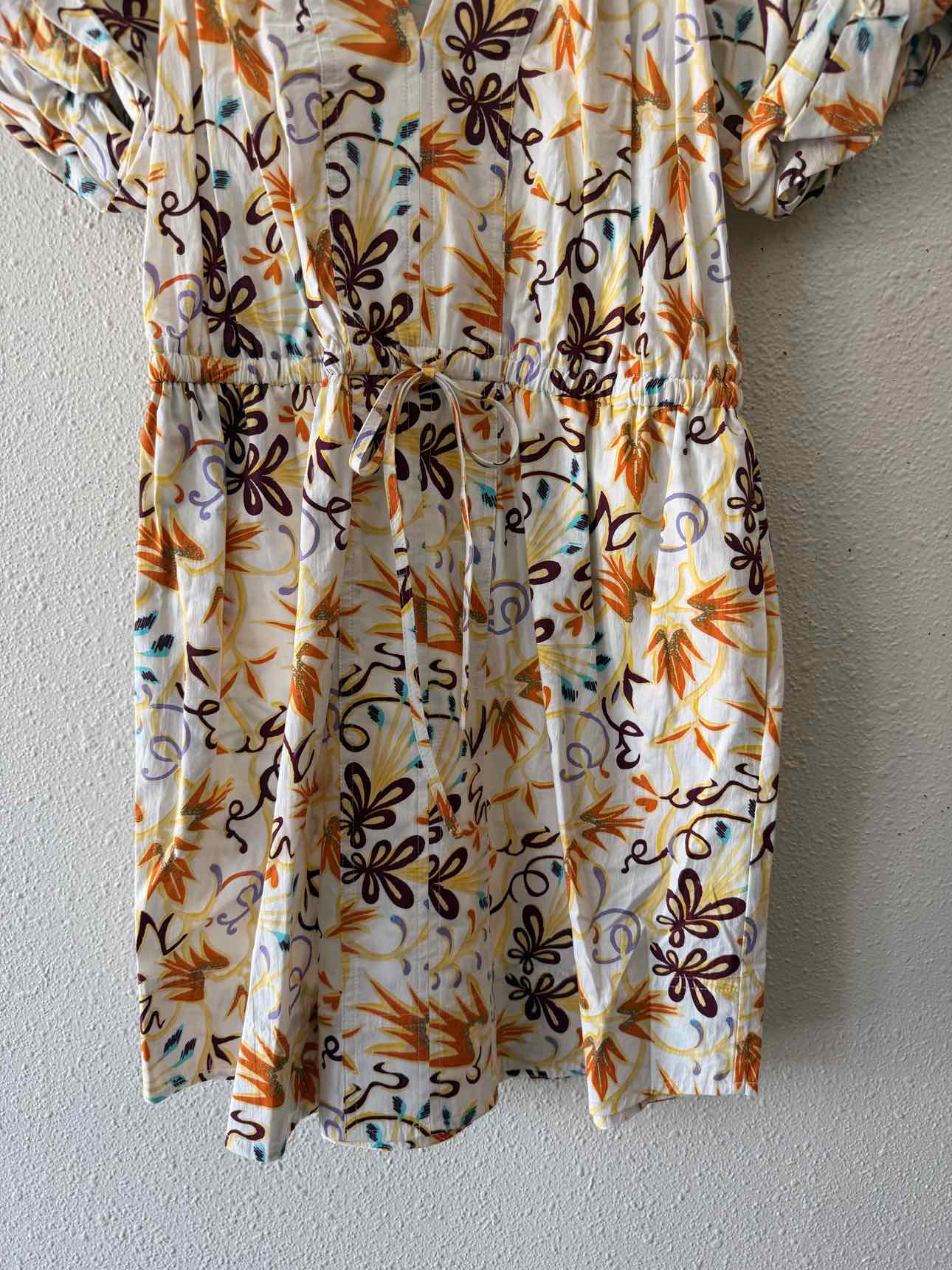 A.L.C. White Multi Size 4 Dress