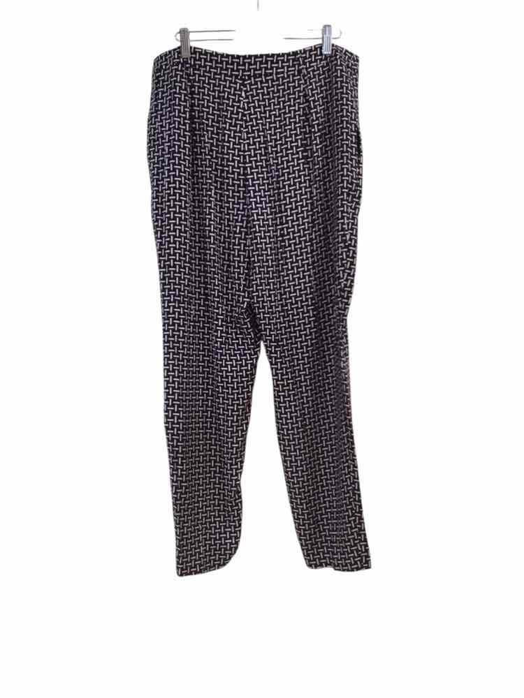 Ted Baker Blue and White Size 4 Pants