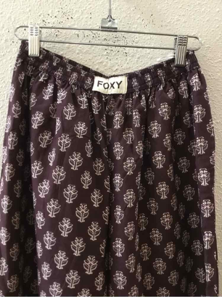 Fox & Hen Brown and pink Size XS Pants