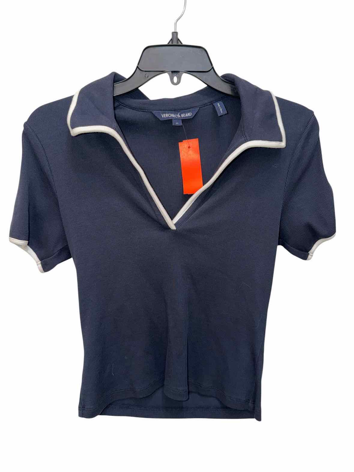 Veronica Beard Navy Size XS Shirt
