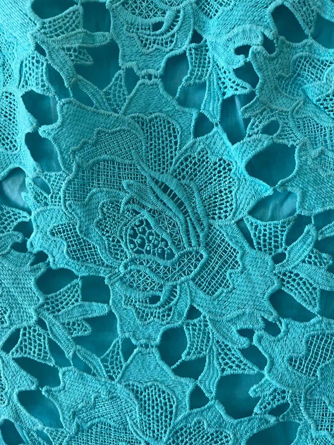 Leo Lin Aqua Size 2 Dress