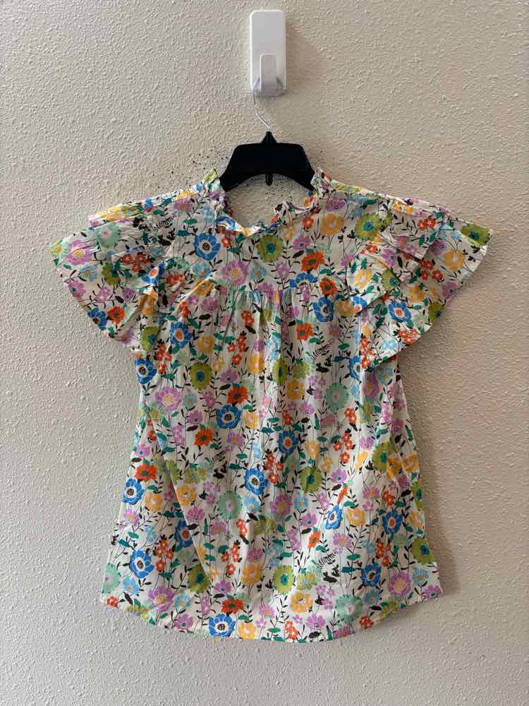 Entro White Multi Size S Shirt