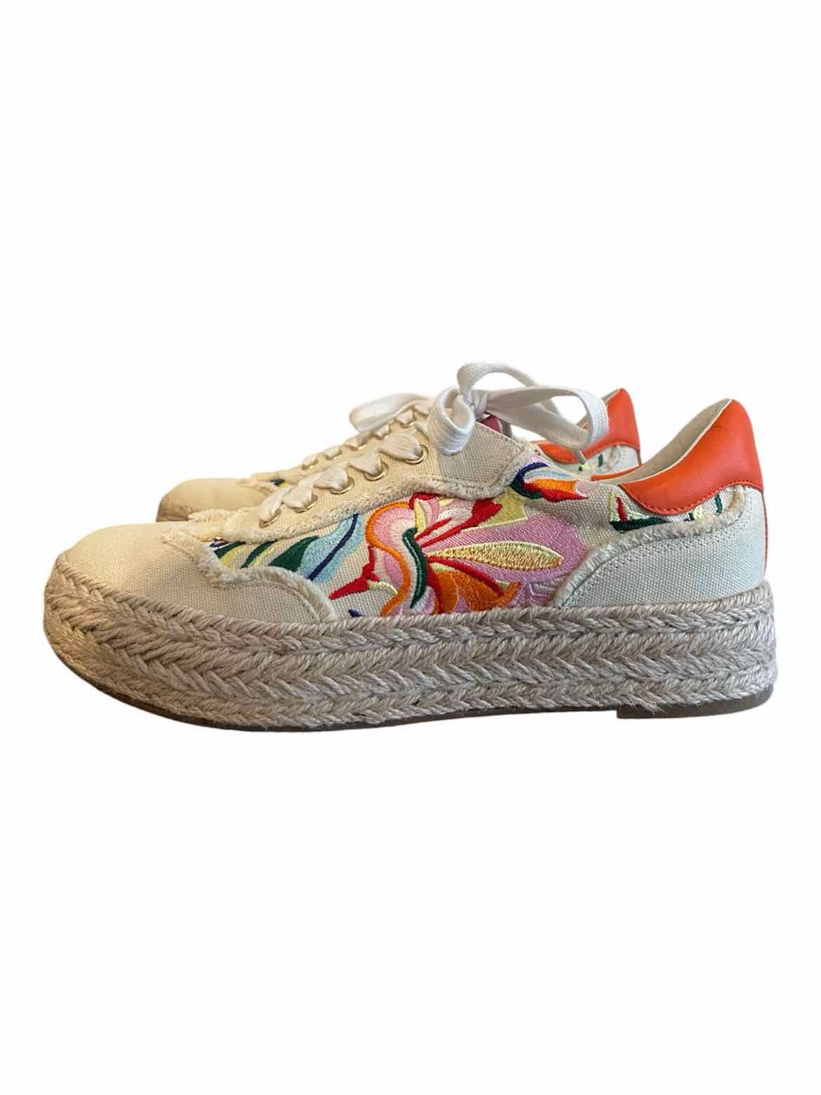 Dolce Vita Cream Multi Size 10 Shoes