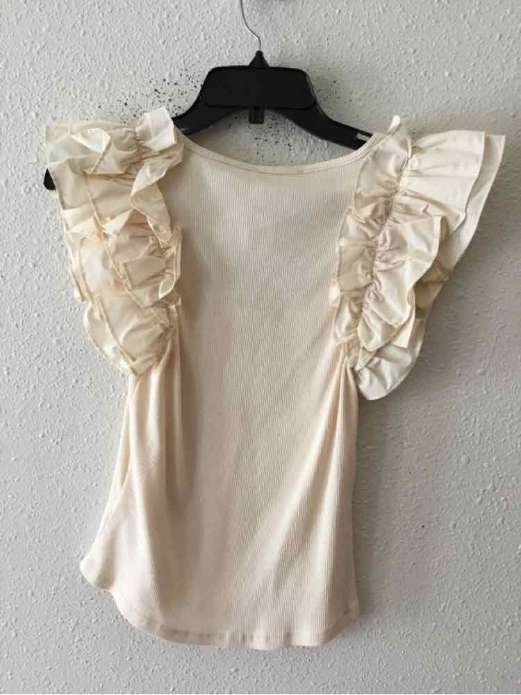 ULLA JOHNSON Cream Size No Label Shirt