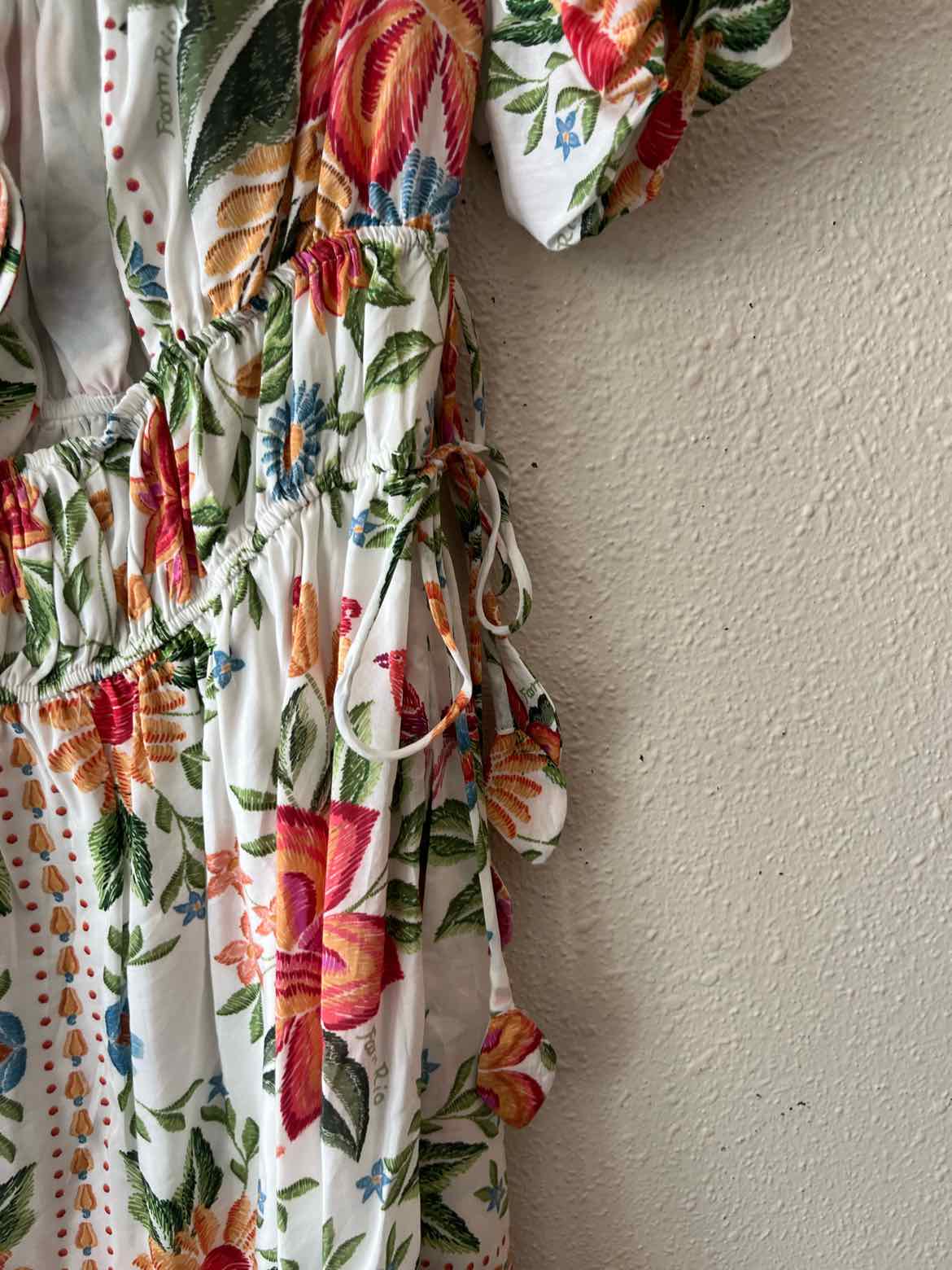 farm rio White Multi Size S Dress
