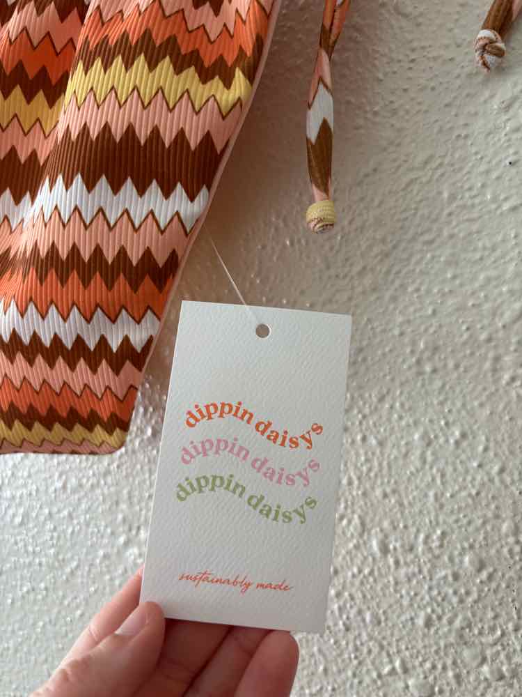 Dippin Daisys Peach multi Size S Swimsuit