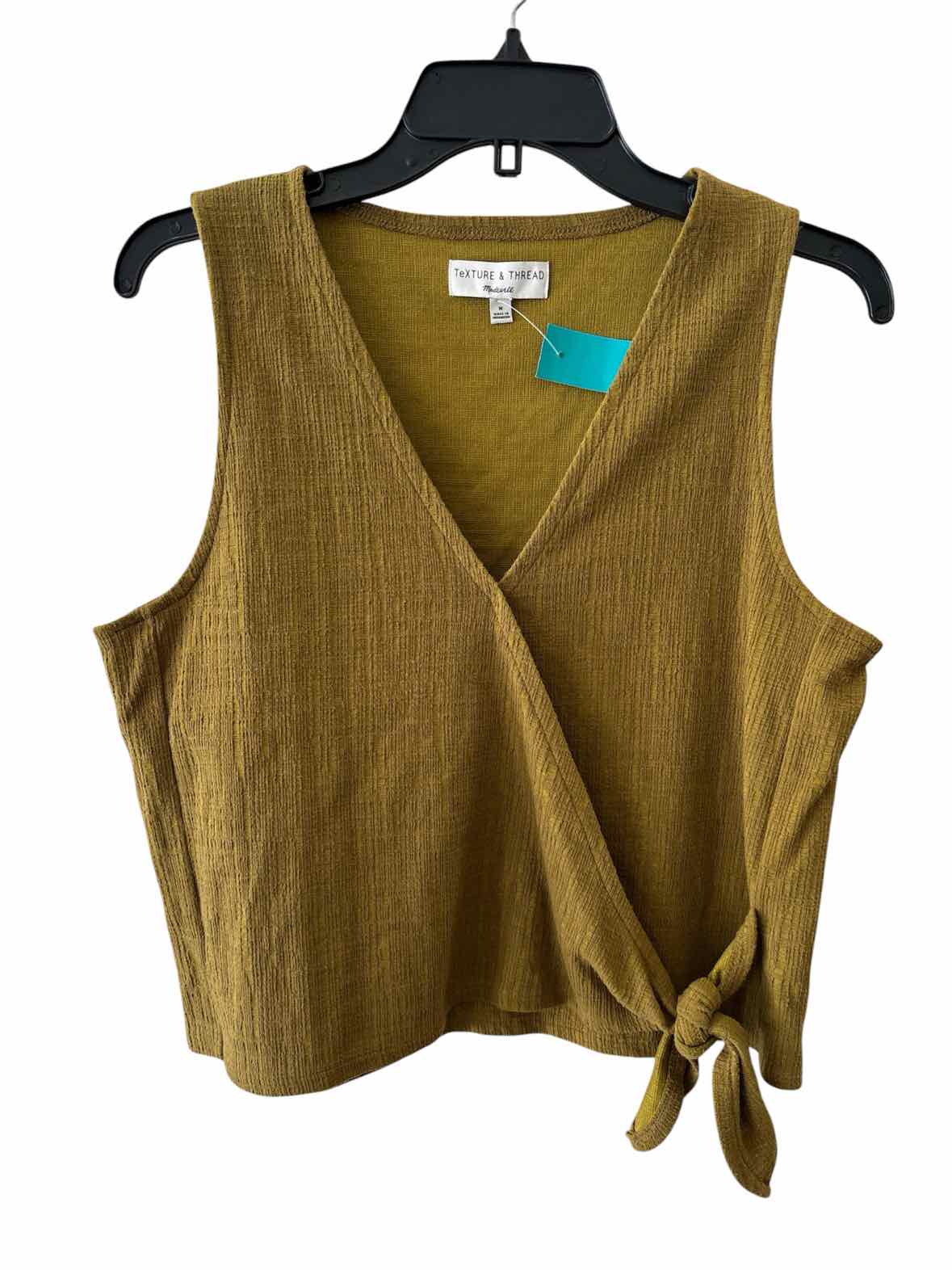 texture & thread Olive Size M Tank Top