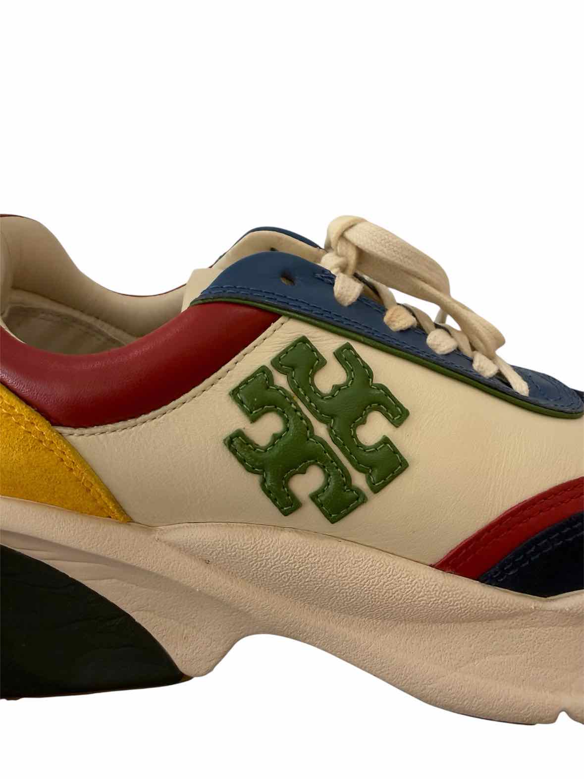 Tory Burch White Multi Size 7.5 Shoes