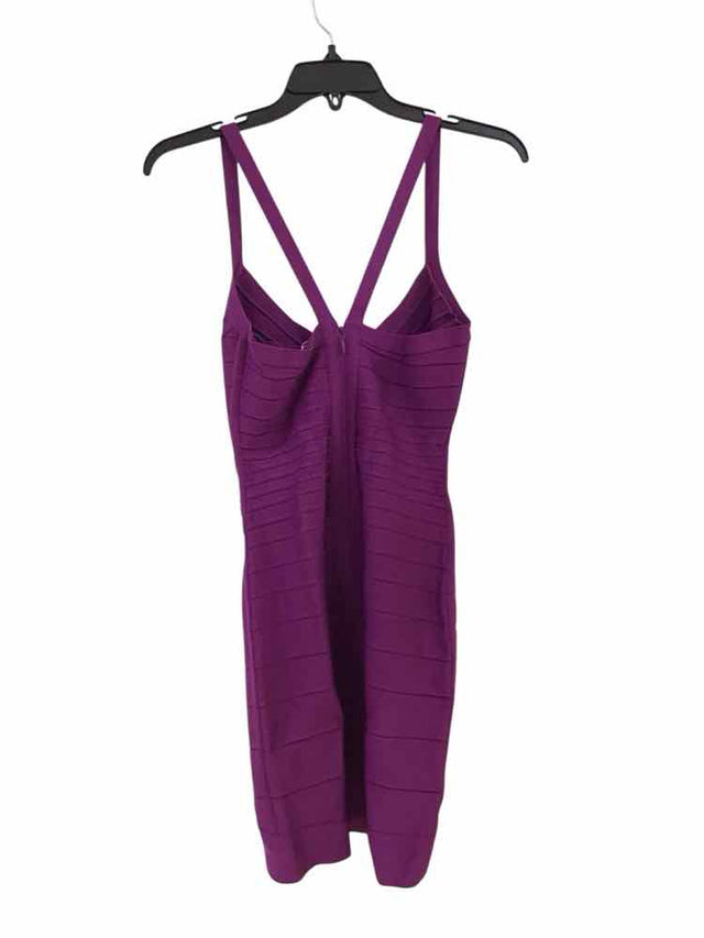 Herve Leger Purple Size S Dress