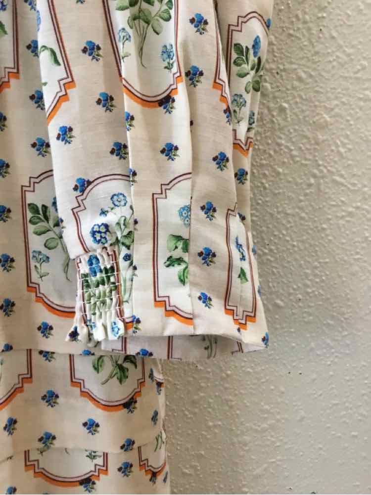 Hunter Bell Cream Multi Size S Dress