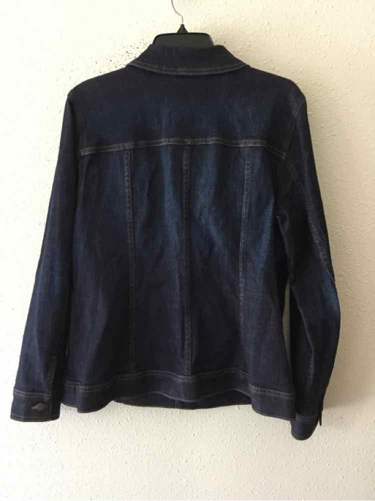 Eileen Fisher Dark Wash Size L Jacket