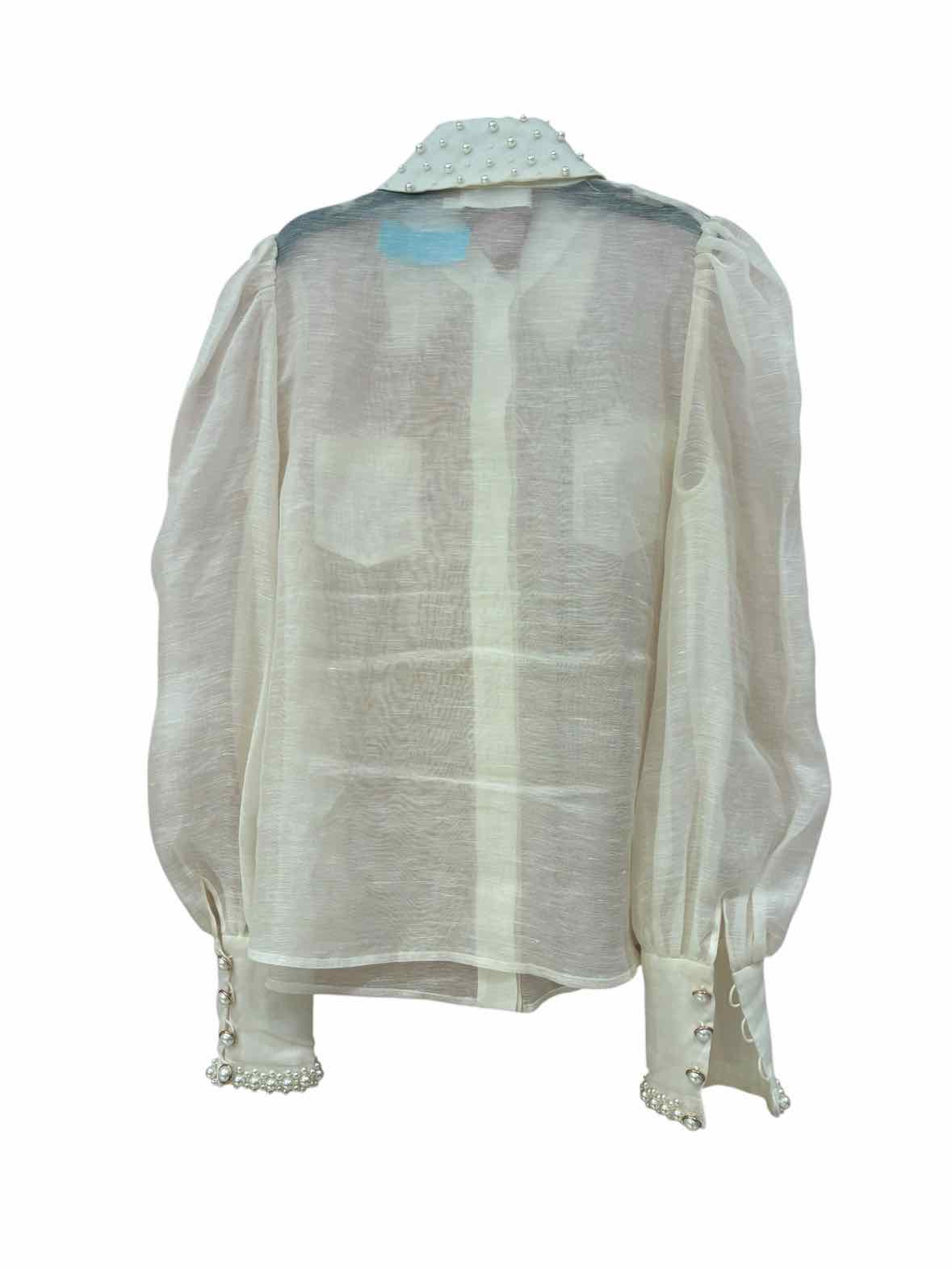 Zimmermann White Size 2 Shirt