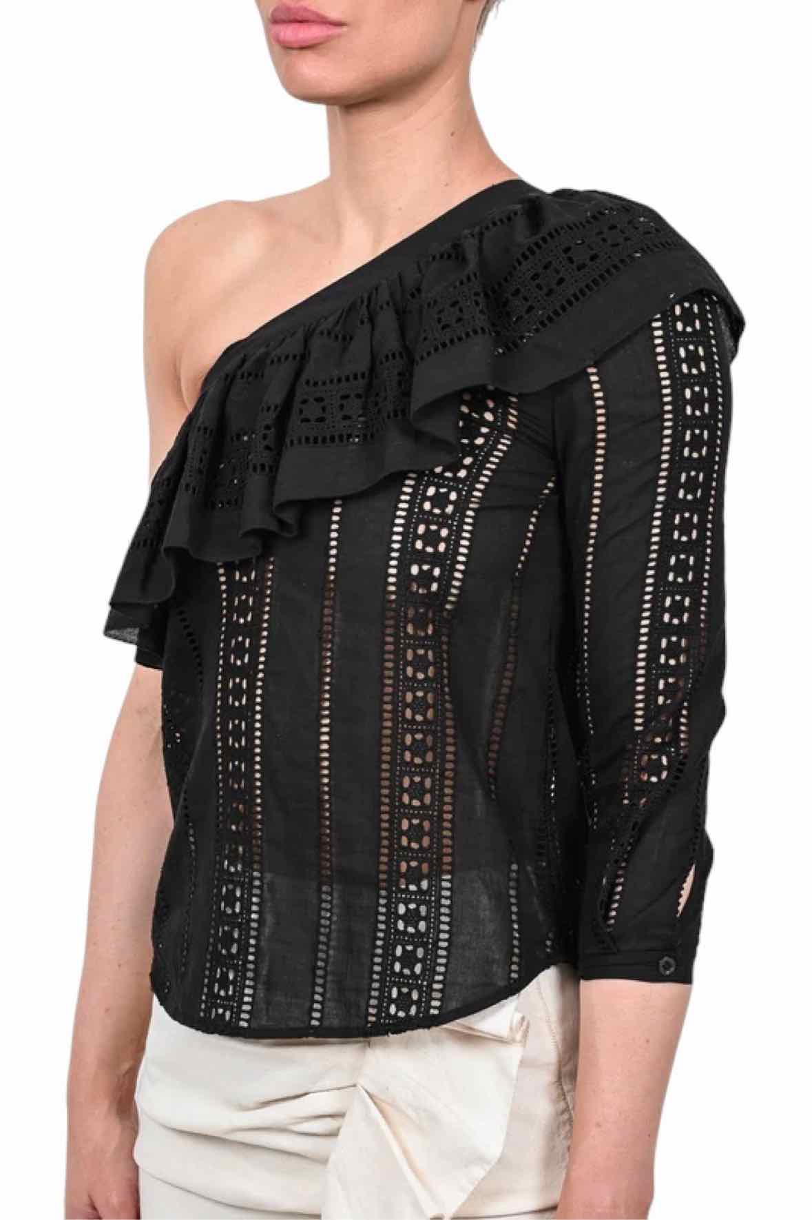 Veronica Beard Black Size 4 Shirt