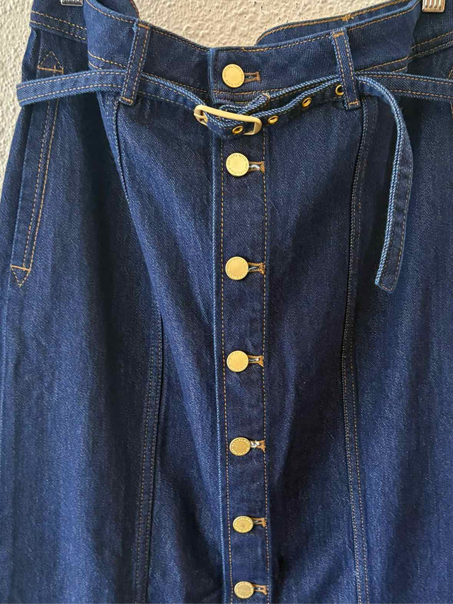 Ann Taylor Dark Wash Size 6 Skirt