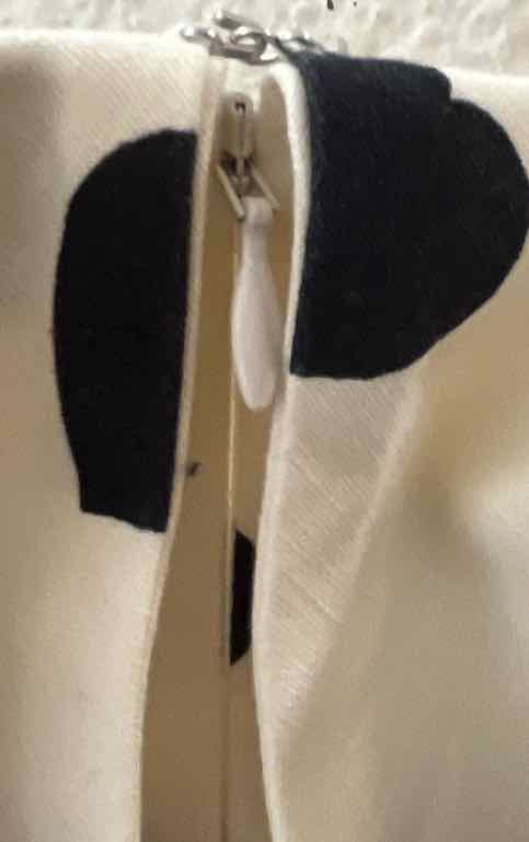 Tara Jarmon Off White and Black Size 34 Dress