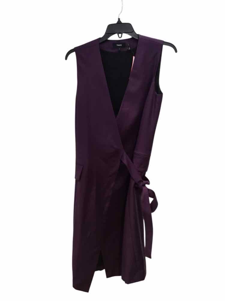 Theory Purple Size 0 Dress