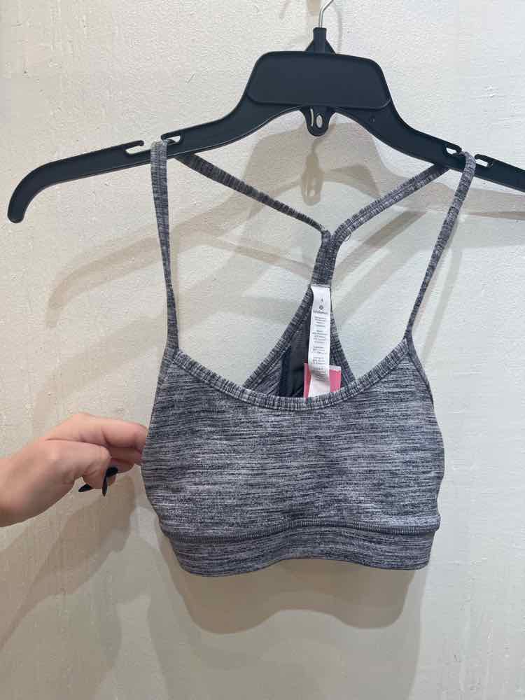 Lululemon grey Size 6 Bra