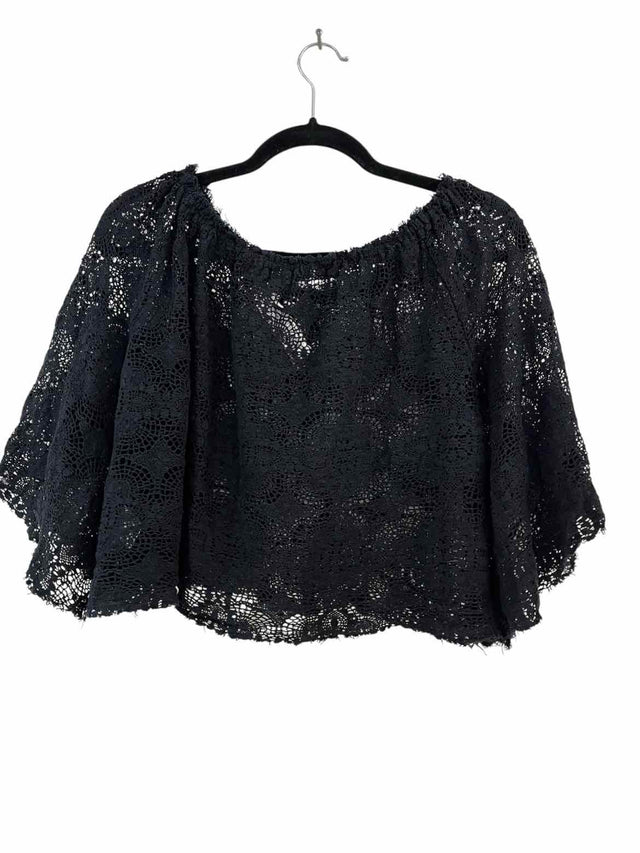 Love Shack Fancy Black Size 0 Blouse