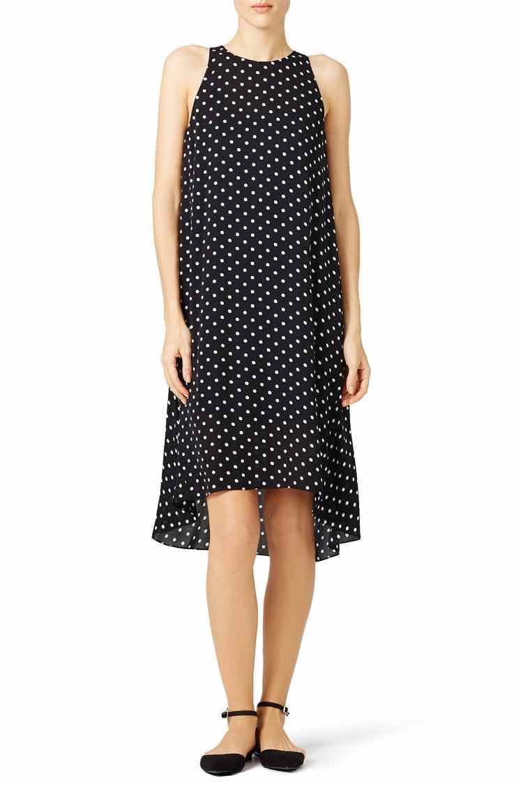 Theory Black and white Size 2 Dress