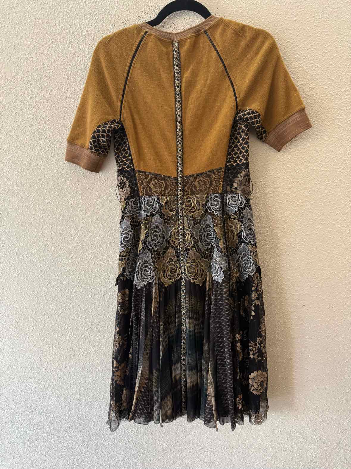 Byron Lars beauty mark Camel Multi Size 2 Dress