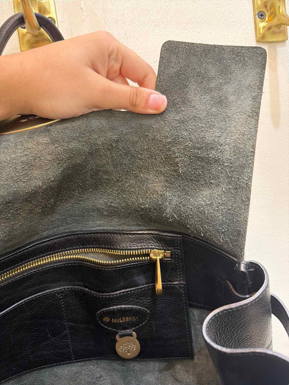 Mulberry Bayswater Black Handbag