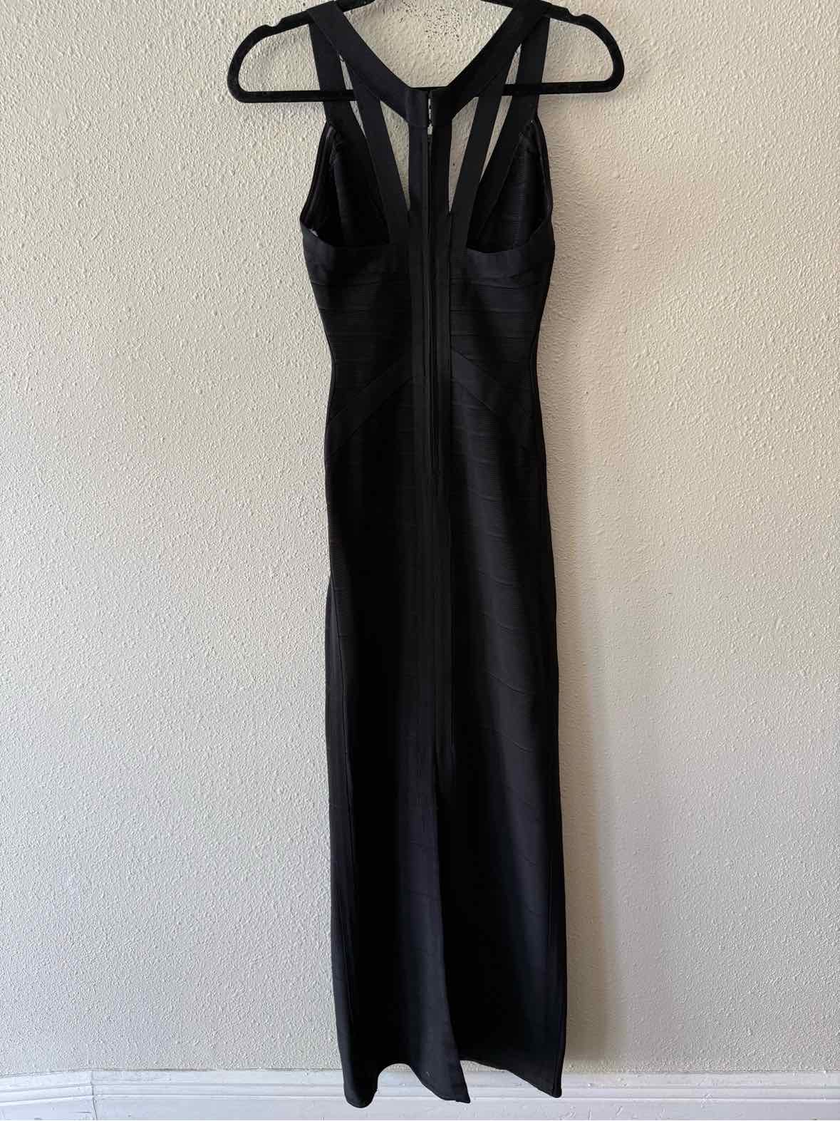 Herve Leger Black Size S Dress