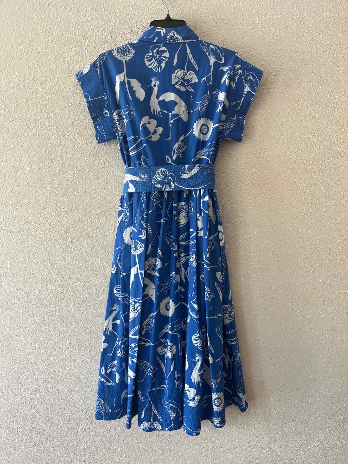 Oliphant Blue and White Size S Dress