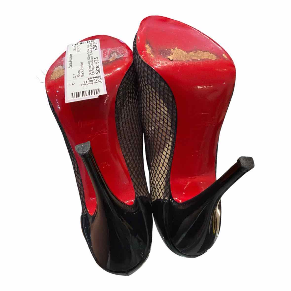 Christian Louboutin Black Size 37.5 Shoes