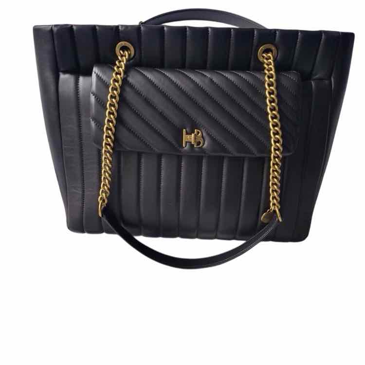 henri bendel Tote Black Handbag